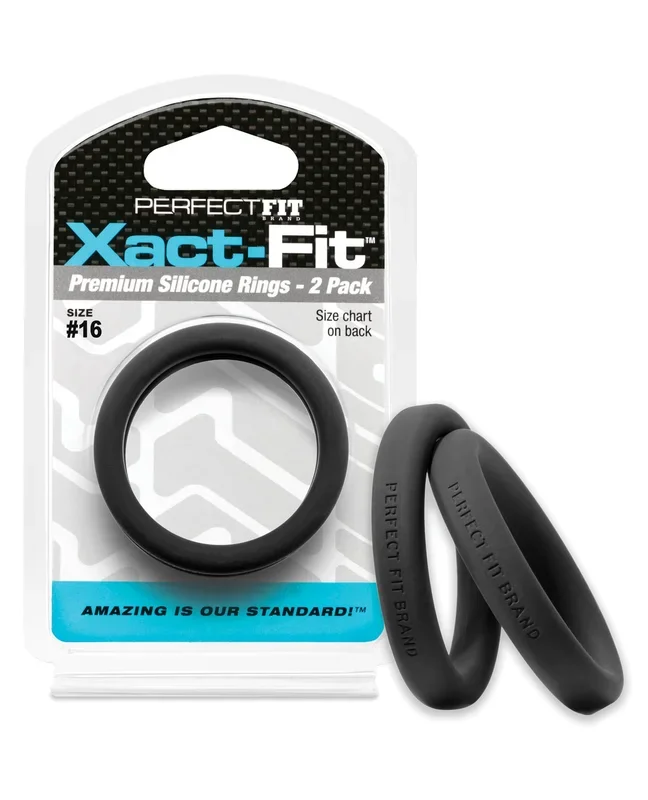 Perfect Fit Xact Fit #16 – Black Pack of 2