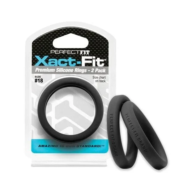 Perfect Fit Xact-fit #18 2 Pk Black