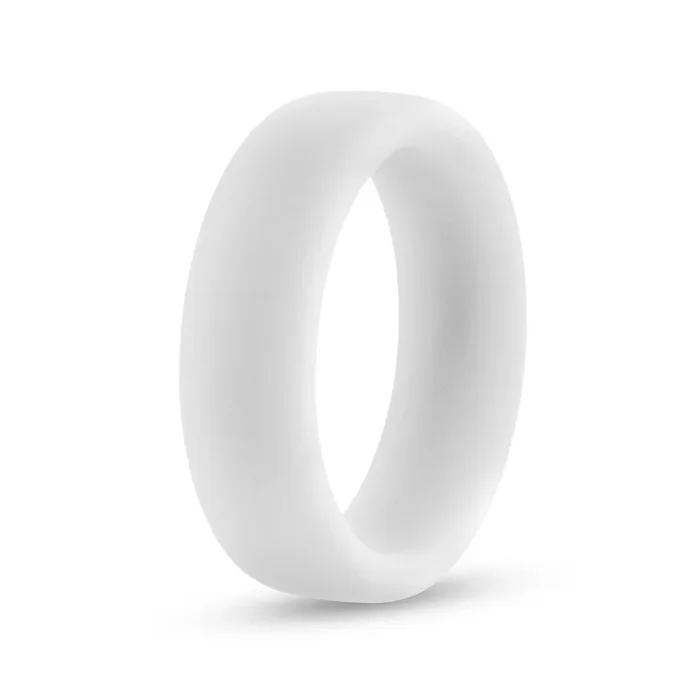 Performance Silicone Glo Cock Ring White