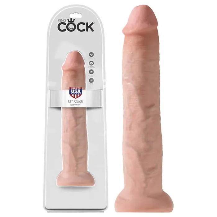 Pipedream King Cock Thick Realistic Dildo 13 inch – Ultimate Pleasure