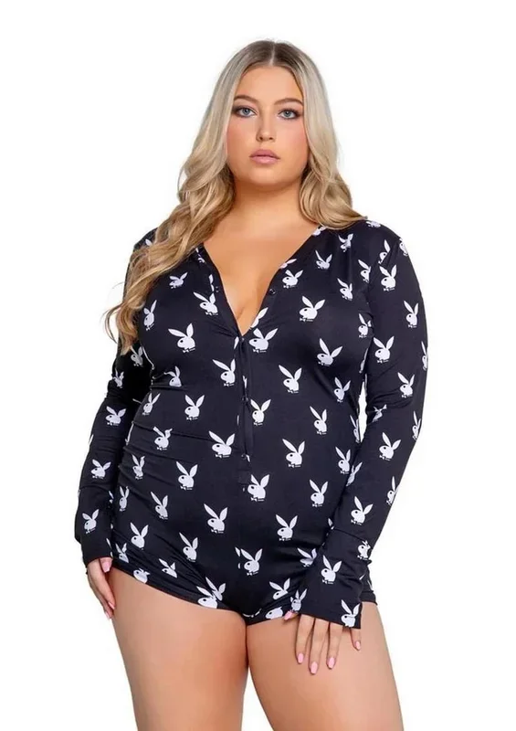 Playboy Slumber Bunny Romper – 1xlarge