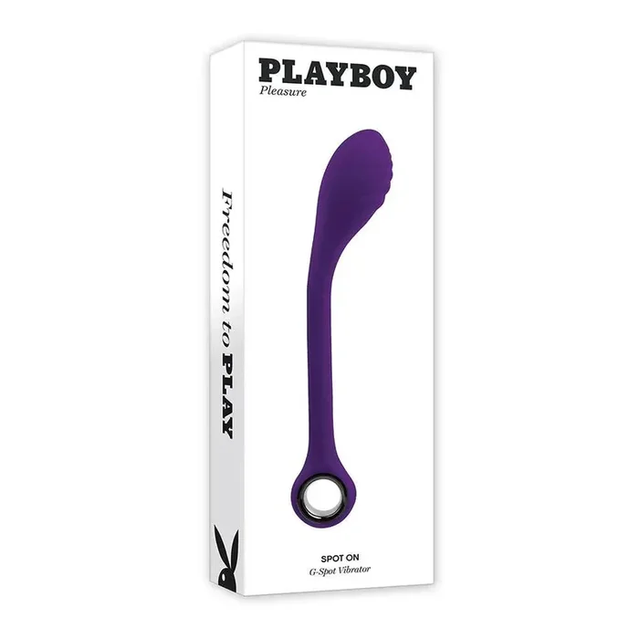 Playboy Spot On Rechargeable Posable Silicone G-Spot Vibrator