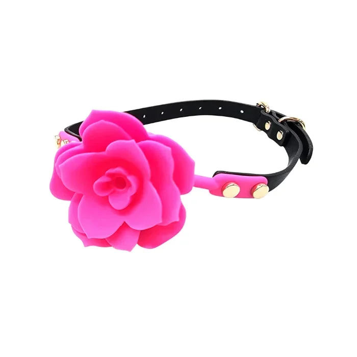 Ple’sur Breathable Silicone Flower Ball Gag