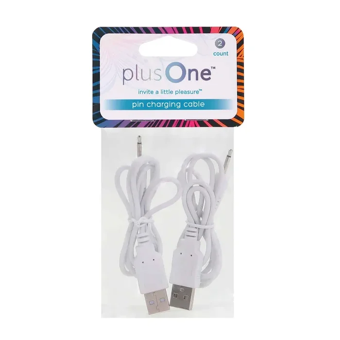 plusOne® ring pin charging cable (2 pack)