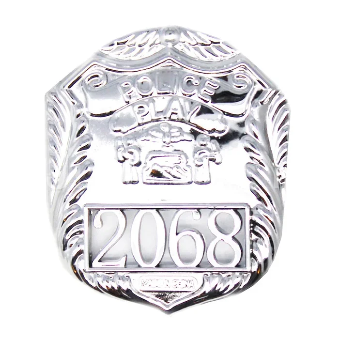 Police Badge Clip-On Costume Prop
