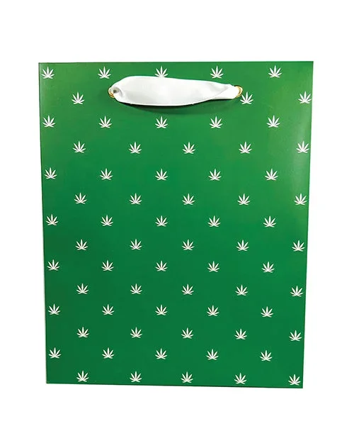 Polka Pot Gift Bag – Green/White