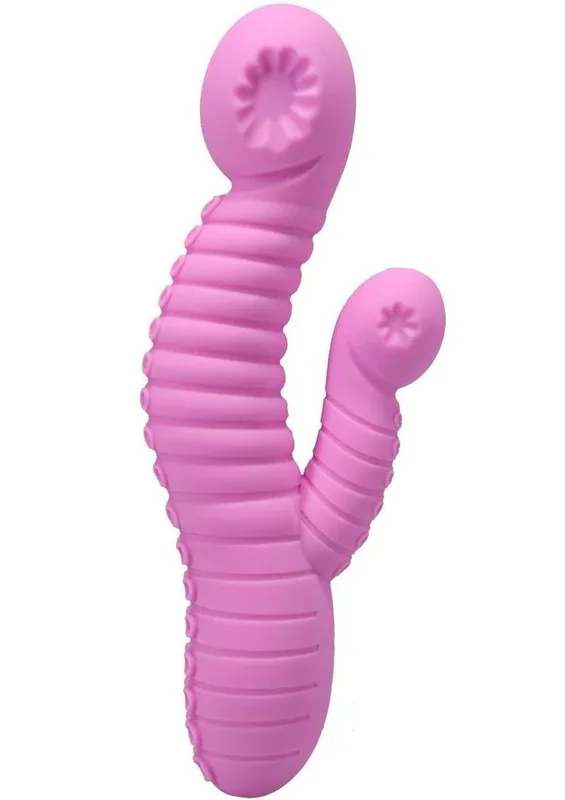 Polynesian Pleasures Into The C Seapuss Rechargeable Silicone Rabbit Vibrator with Clitoral Stimulator