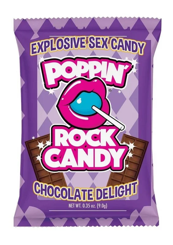 Popping Rock Candy Oral Sex Candy – Chocolate Delight – 25 Pack
