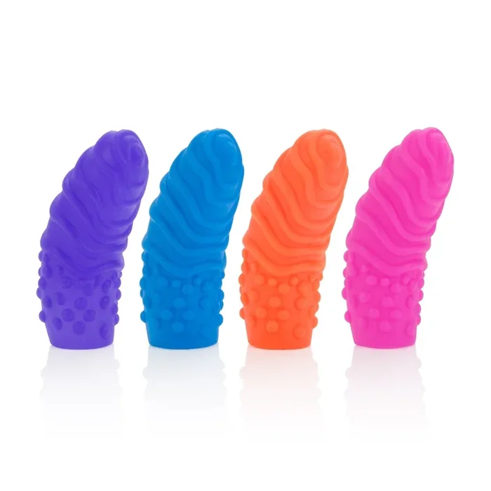 Posh Silicone Finger Teasers Swirl Sleeves