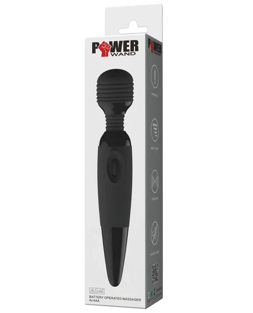 Pretty Love Power Wand Vibrator – Black