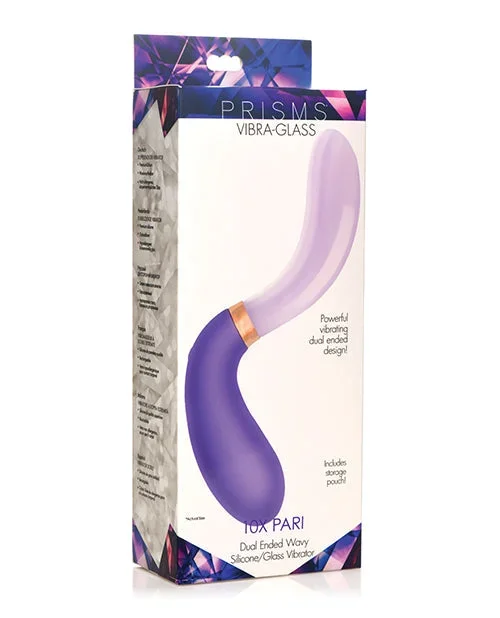 Prisms Vibra-glass 10x Pari Dual Ended Wavy Glass Vibrator