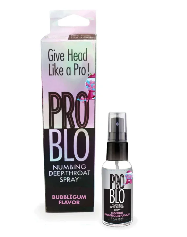 Pro Blo Throat Numbing Spray 1oz – Bubblegum
