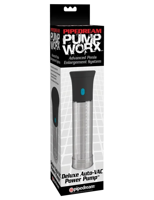 Pump Worx Deluxe Auto-Vac Power Pump Advanced Penis Enlargement System Automatic Penis Pump