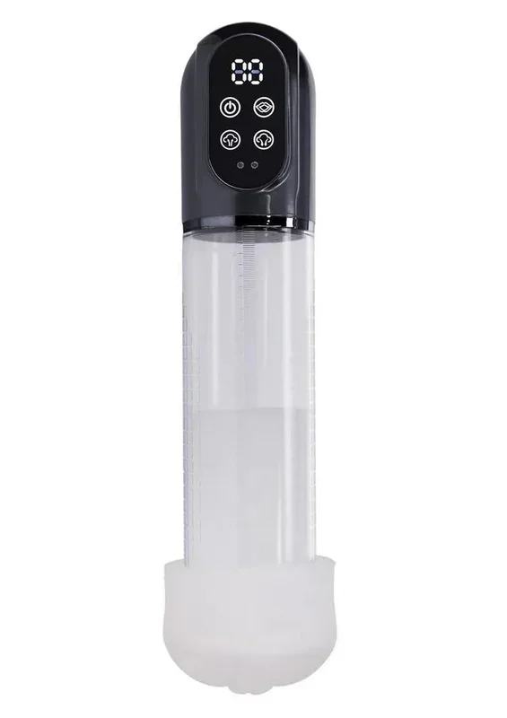 Pumped Engage Automatic Waterproof Penis Pump & Masturbator – 6 Function