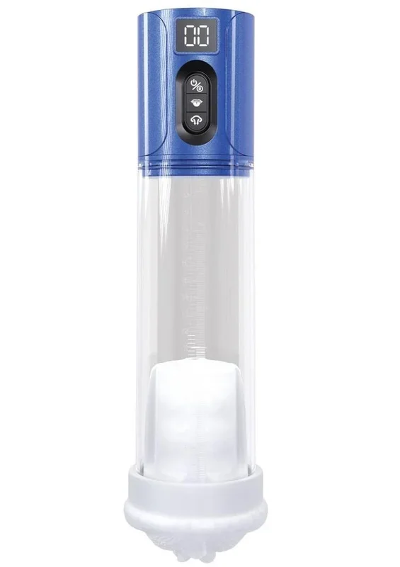 Pumped Hyperlift 7 Function Rechargeable Masturbator – Metallic