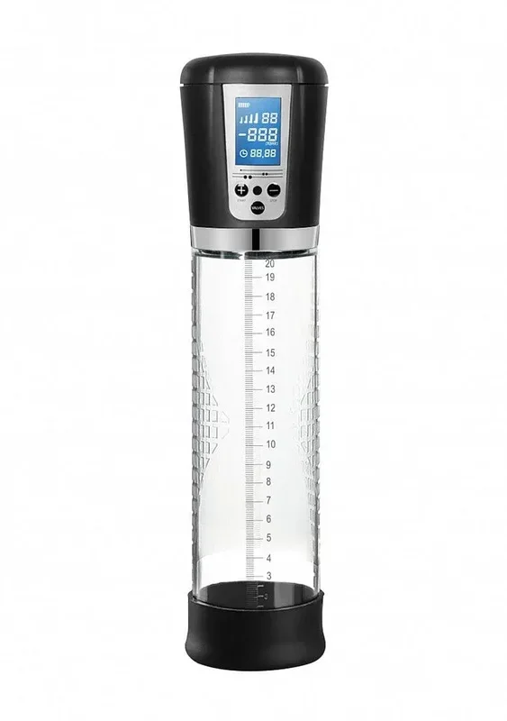 Pumped Premium Rechargeable Automatic LED Penis Pump