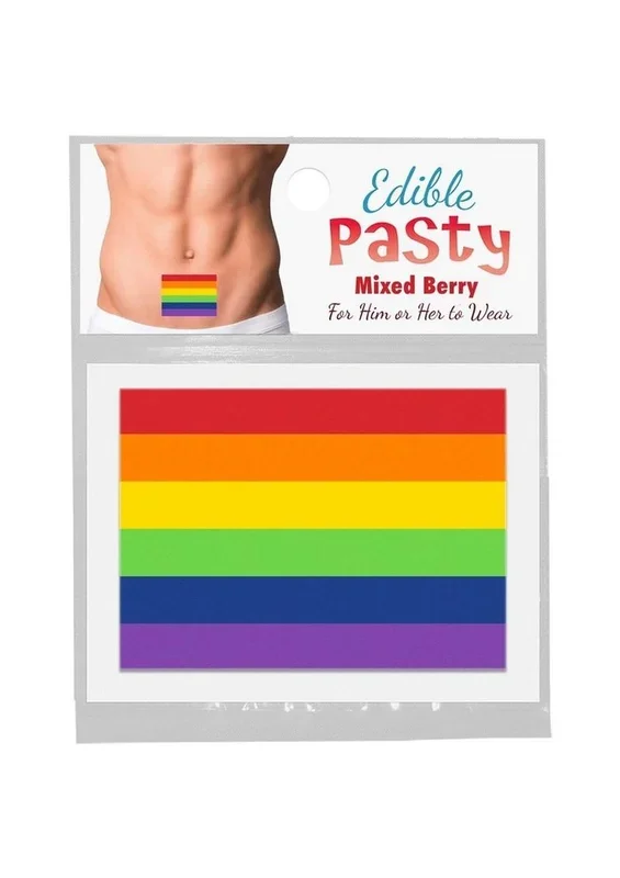 Rainbow Pride Edible Pasty – Mixed Fruit