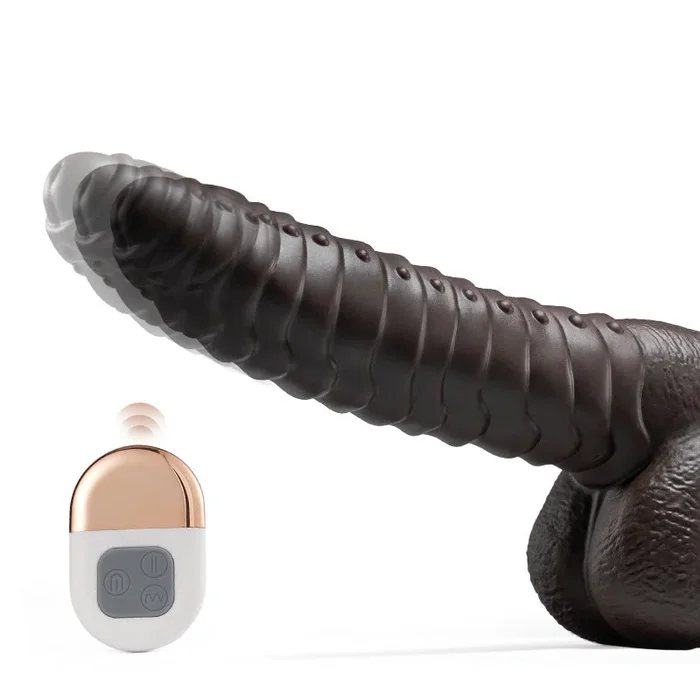 RATTLESNAKE Thrusting Heating Dildo