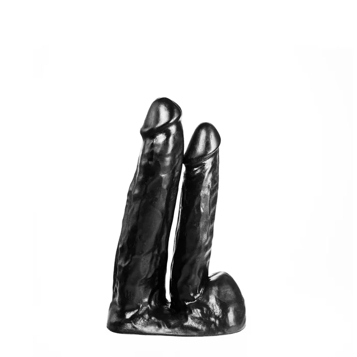 Realistic dildo, black, 20.5 x 4.1 cm