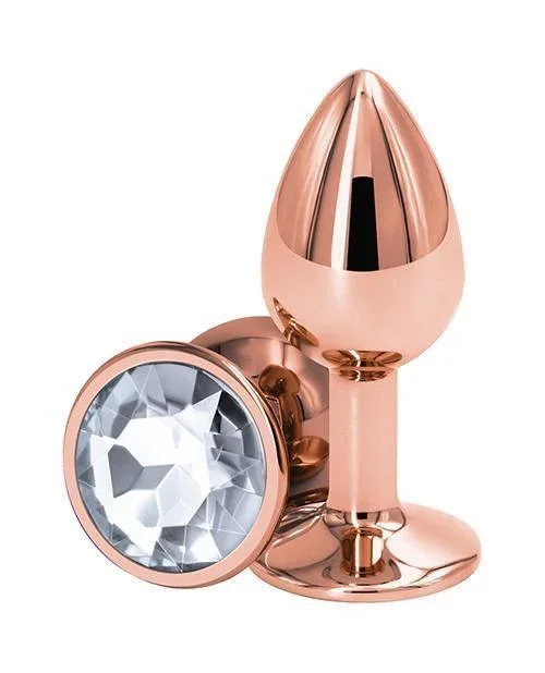 Rear Assets Rose Gold Anal Plug – Medium