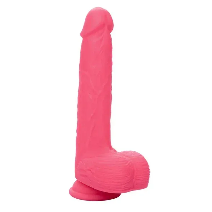 Rechargeable Rumbling and Thrusting Silicone Studs – Pink