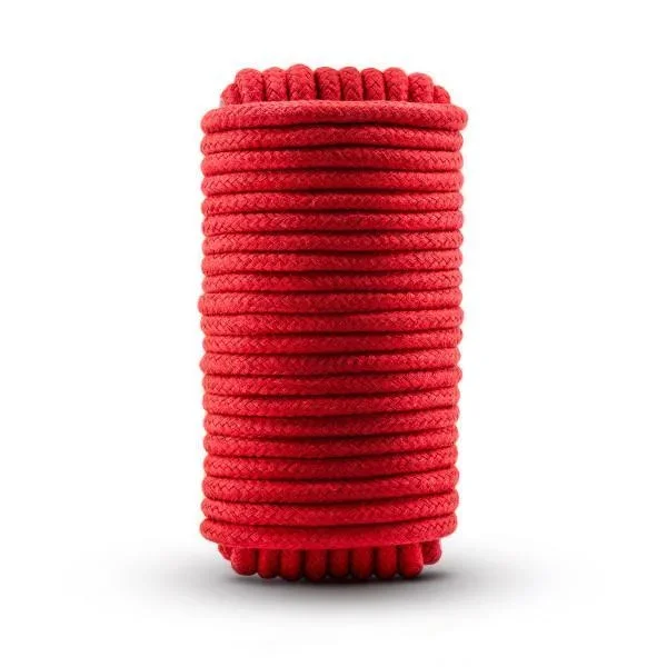 Red Cotton Bondage Rope – 32 Feet