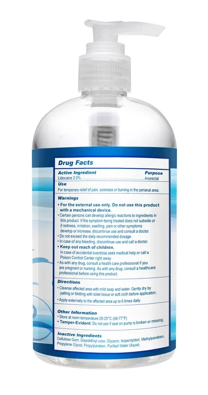 Relax Desensitizing Anal Lubricant – 17 Oz