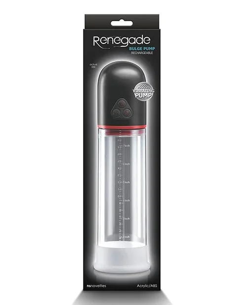 Renegade Bulge Vibrating Pump – Black
