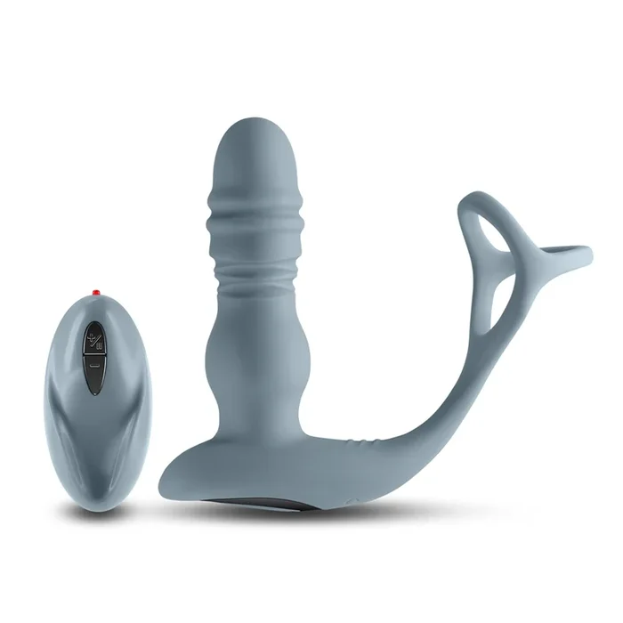 Renegade Handyman Thrusting Vibrating Prostate Stimulator & Cock Ring