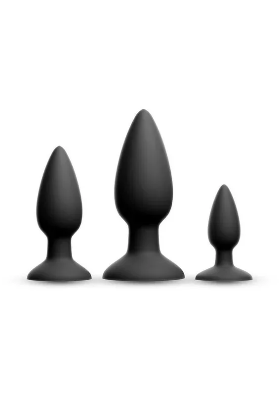 Renegade Triple Strike Silicone Anal Plug Kit