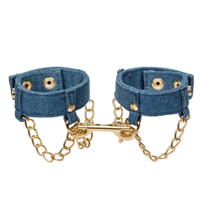Ride ‘Em Denim Wrist Cuffs
