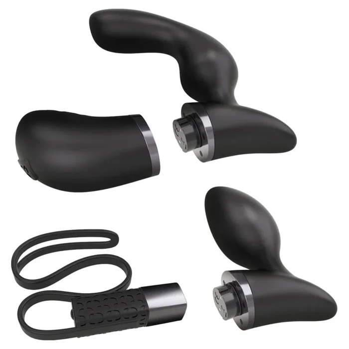 Rocks Off Fuzion Xchange Remote Control Prostate Massager Black