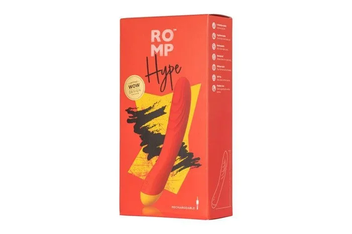 ROMP Jazz Rechargeable Silicone Rabbit Vibrator