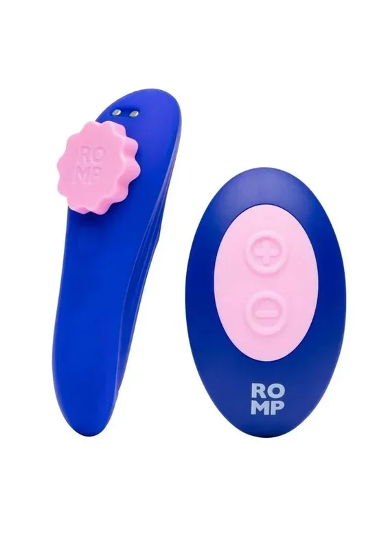 Romp Party Rechargeable Silicone Clitoral Vibrator with Remote