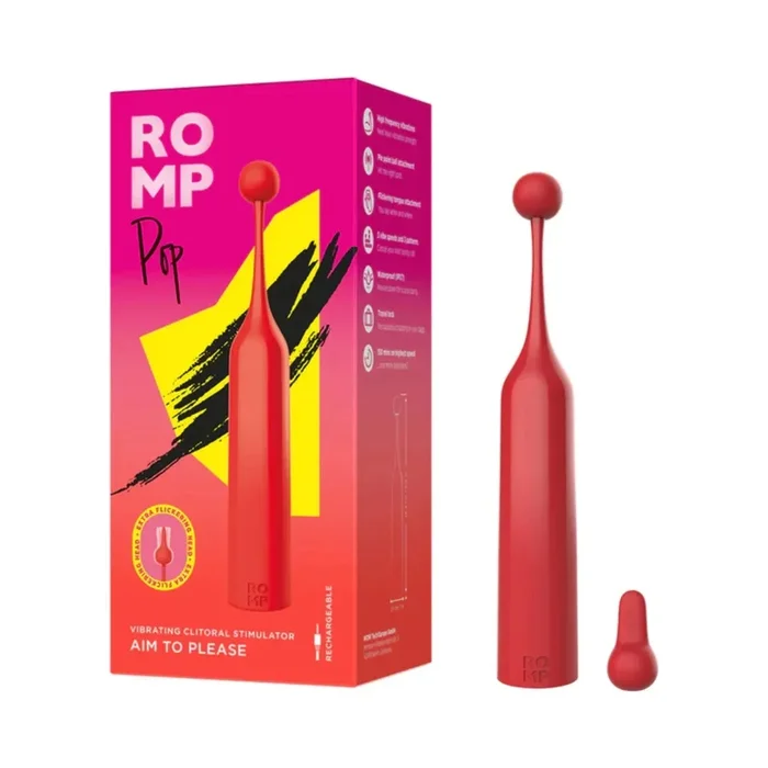 Romp Pop Rechargeable Silicone Clitoral Stimulator