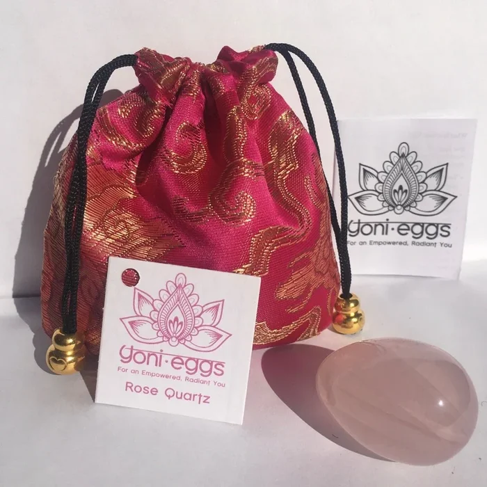 Rose Quartz Medium YONI EGG
