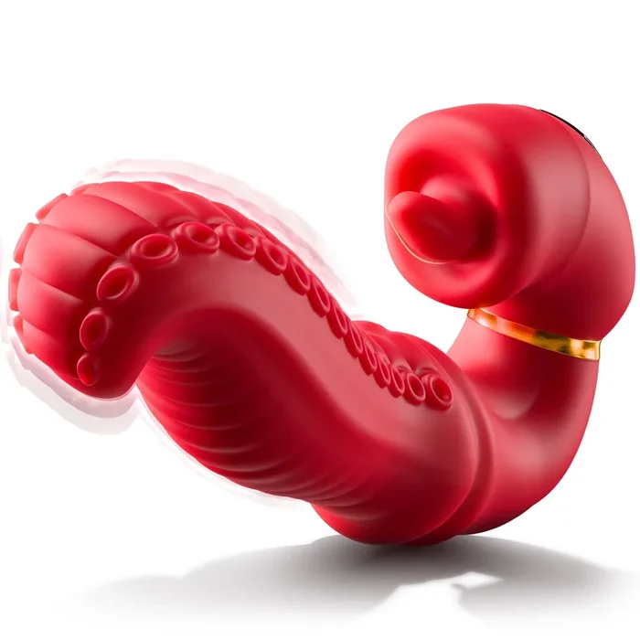 Rose Sex Toys Vibrator Adult Toys for Women, KERERO Female Sex Toys with 9 Licking & Swing Modes,Thrusting Dildo Sex Toys for Women Pleasure,Sex Toys for Couples