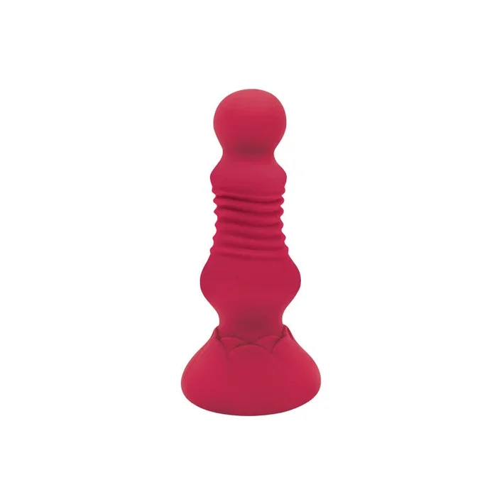 Rosegasm Rosebud Remote Controlled Thrusting Butt Plug