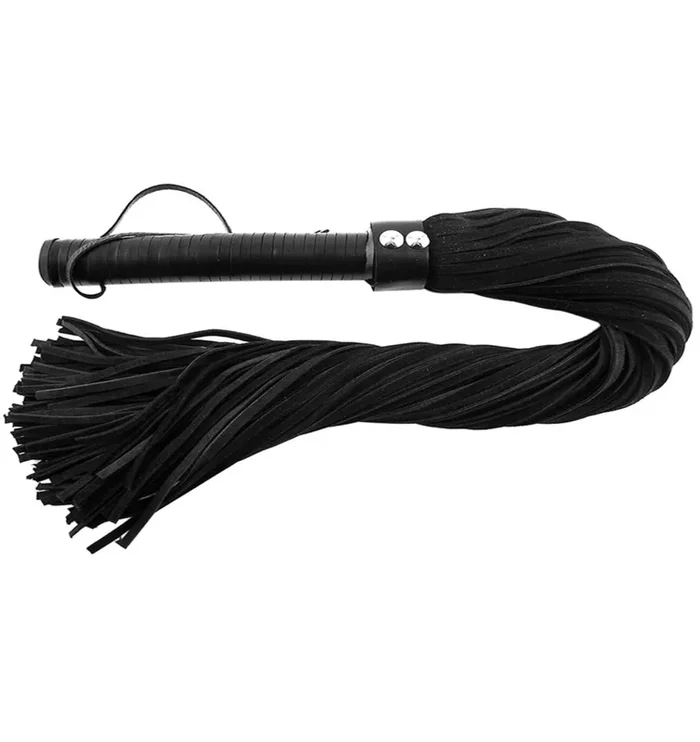 Rouge 27” Black Suede Flogger
