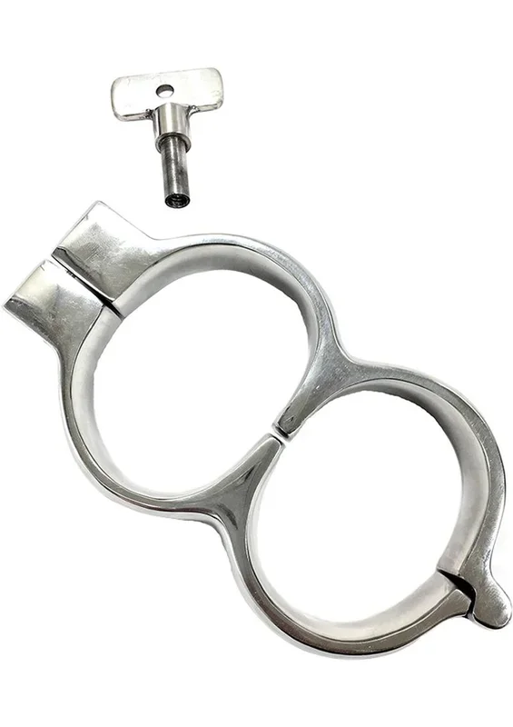 Rouge Lockable Wrist Cuffs Stainless