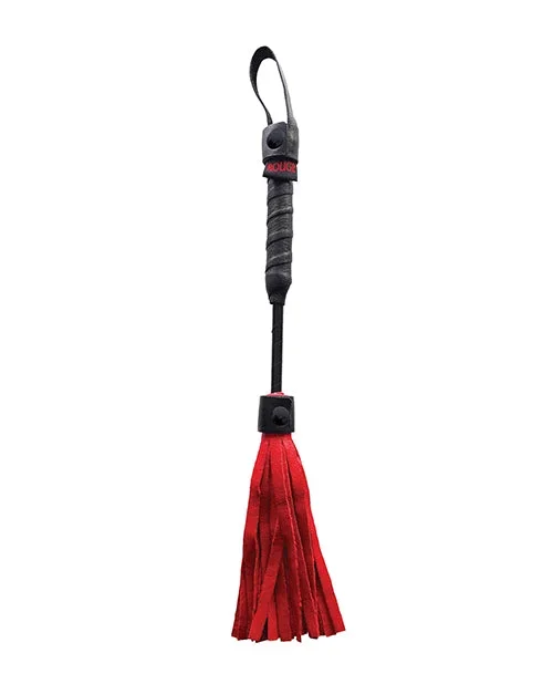 Rouge Mini Leather Flogger – Red