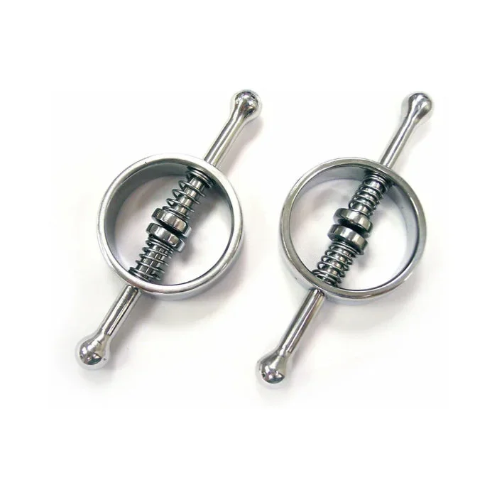 Rouge Stainless Steel Spring Loaded Nipple Clamps