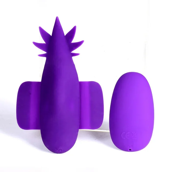 Sativa 10-Function Remote Control Panty Vibrator – 420 Series – Purple