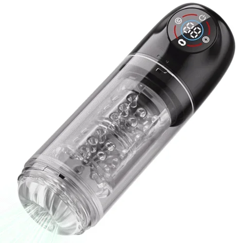 Seductive Succubus – 7 Rotating 7 Sucking Lcd Display Pumps & Enlargers Automatic Male Masturbator