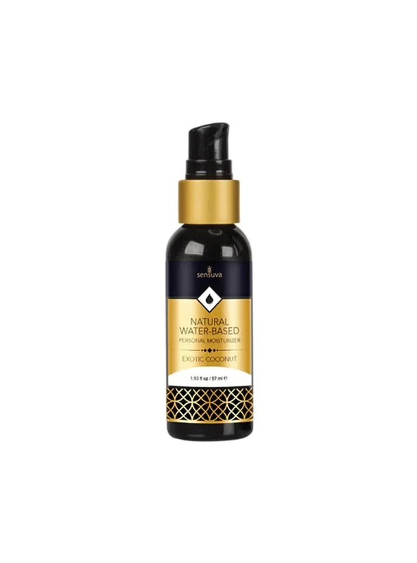Sensuva Exotic Coconut Flavored Natural Water-Based Personal Lubricant