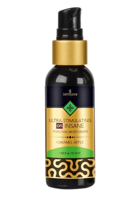 Sensuva Ultra Stimulating On Insane Caramel Apple Flavored Lubricant
