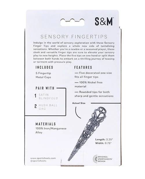 Sex & Mischief Sensory Fingertips – Black