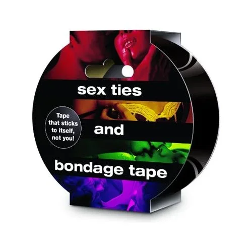 Sex Ties and Bondage Tape Black