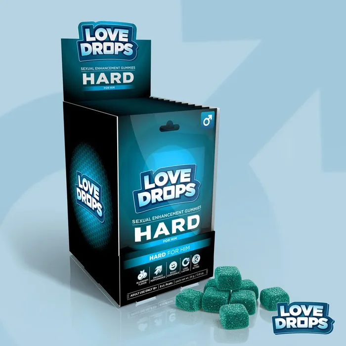 Sexual Enhancement Gummies for Him – Hard POP Display 12ct