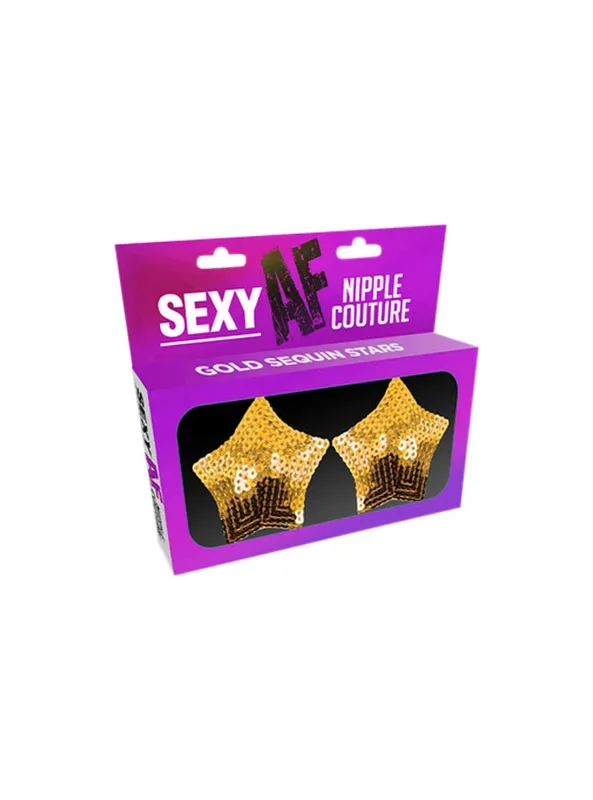 Sexy AF Sequin Star Reusable Pasties